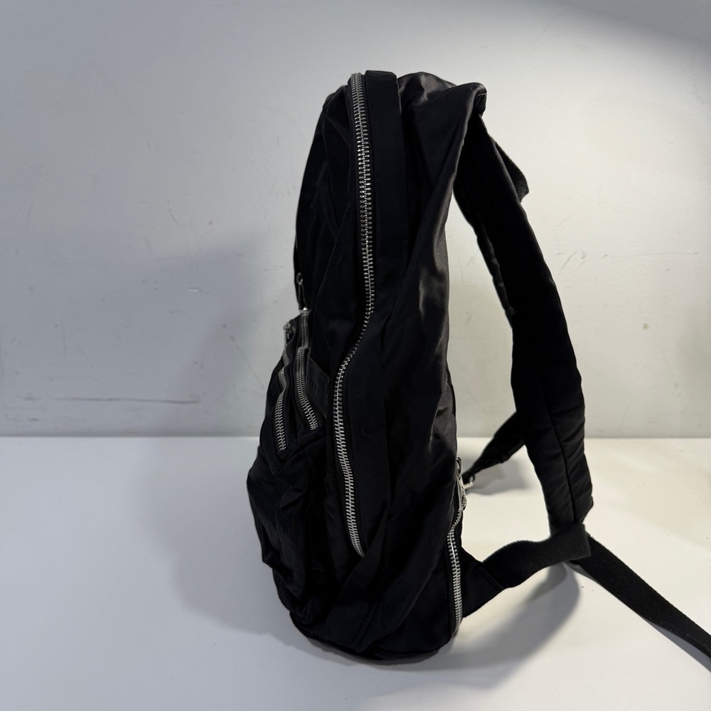 State Double Pockets Medium Backpack Black Back T… - image 4